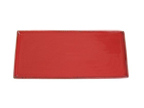  Porland Seasons Kırmızı Baton Pasta Tabağı 35x16cm