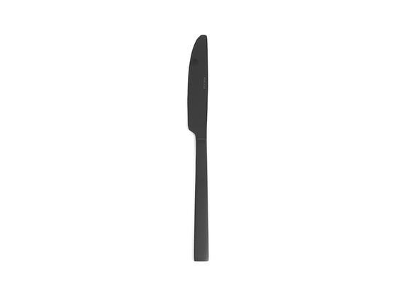  Porland Quantum Mat Siyah Tatlı Bıçağı 19 cm 6 adet