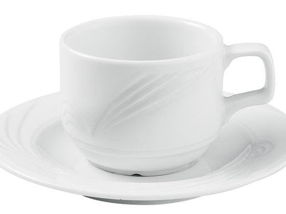  Porland Halley Beyaz Tabaklı Çay Fincanı 177cc