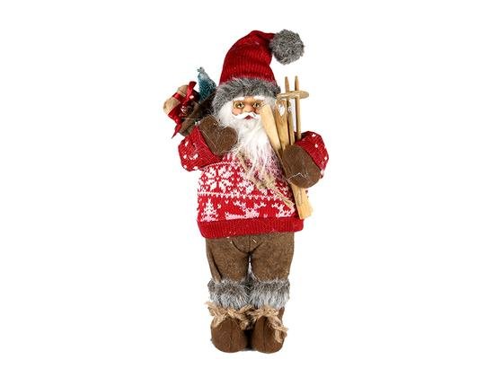  Porland Noel Baba Kırmızı Kayakçı 40cm