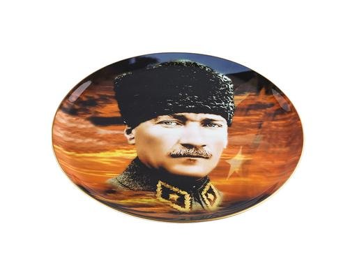 Porland Atatürk Desen4 Dekoratif Tabak 28cm